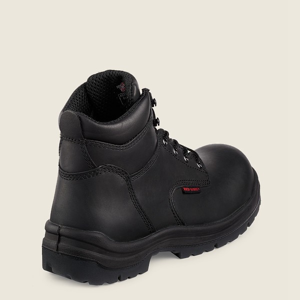 Red Wing Safety Bot Erkek - King Toe® - 6-Inch Toe - Siyah - 24SLGMENO